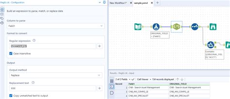 Each field selected from the list of fields will have the formula applied. . Alteryx replace multiple characters